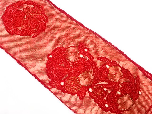 JAPANESE KIMONO / OBIAGE FOR FURISODE / SHIBORI